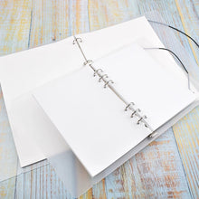 Hlaða mynd í myndagallerí, Margnota albúm fyrir límmiða og washi tape - með opnanlegum gormum