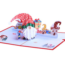 Hlaða mynd í myndagallerí, Þrívíddarkort - jólasveinn