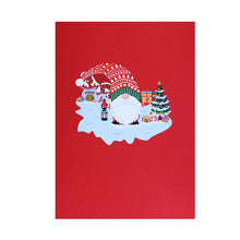 Hlaða mynd í myndagallerí, Þrívíddarkort - jólasveinn