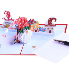 Hlaða mynd í myndagallerí, Þrívíddarkort - jólasveinn