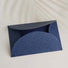 Hlaða mynd í myndagallerí, Umslag blátt 5 stk með hrjúfri áferð