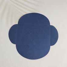 Hlaða mynd í myndagallerí, Umslag blátt 5 stk með hrjúfri áferð